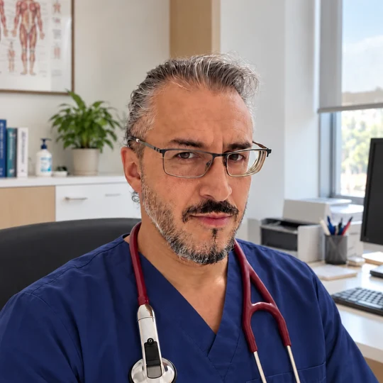Apolinar Cuervo Vidal, médico de medicina general y de familia de CMUC